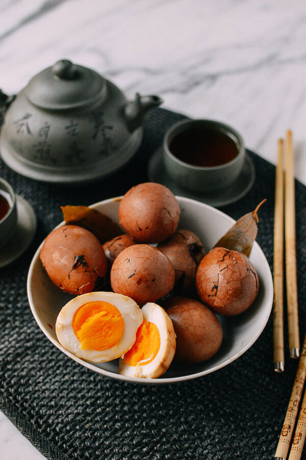 trứng ngâm trà Đài Loan