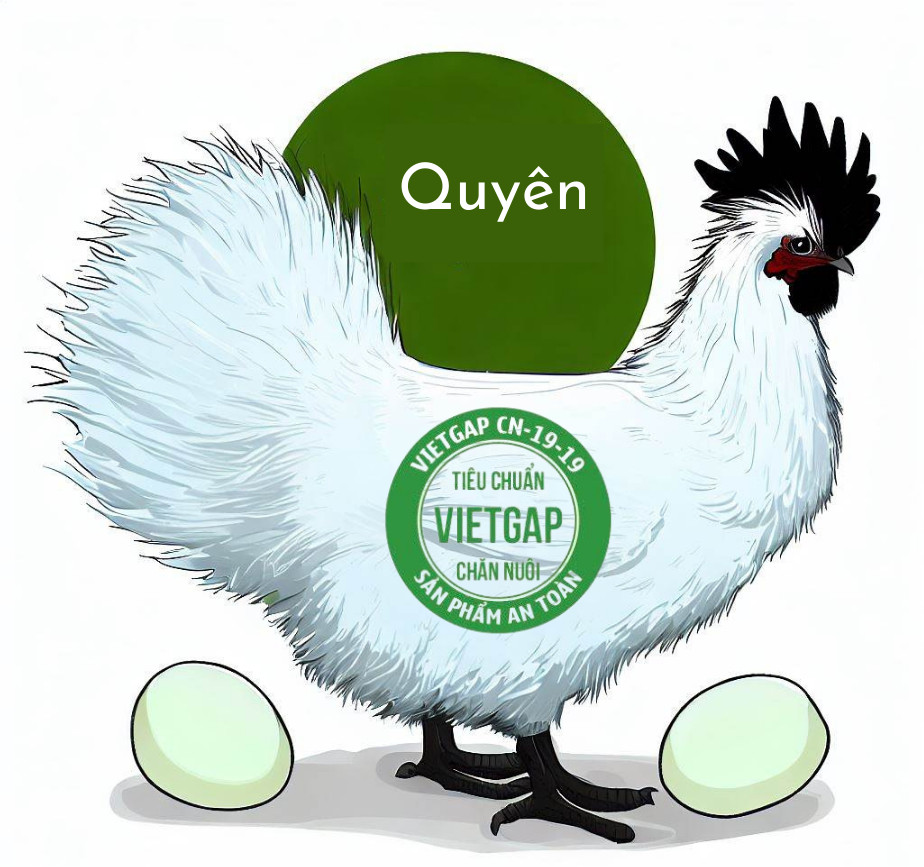 Trứng gà ác - tiêu chuẩn Vietgap Vietgahp 