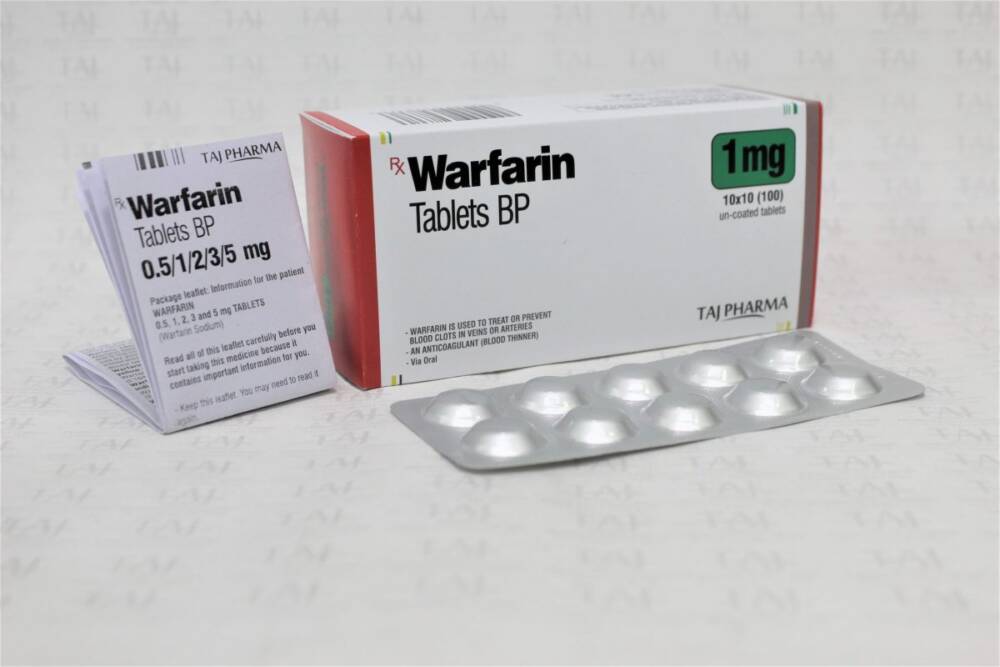 Warfarin Tablets 1mg Manufacturers, Suppliers & Exporters India – Taj ...